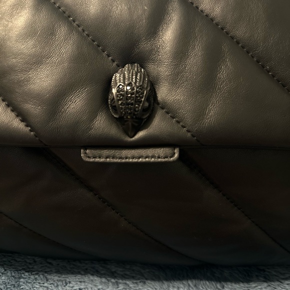 Kurt Geiger Elegant Black Quilted Leather Bag “The Kensington” - Picture 2 of 12